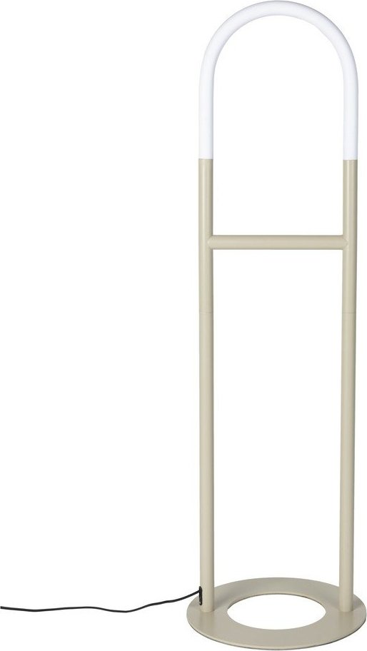 Béžová LED stmívatelná stojací lampa (výška 135 cm) Arch – Zuiver Zuiver