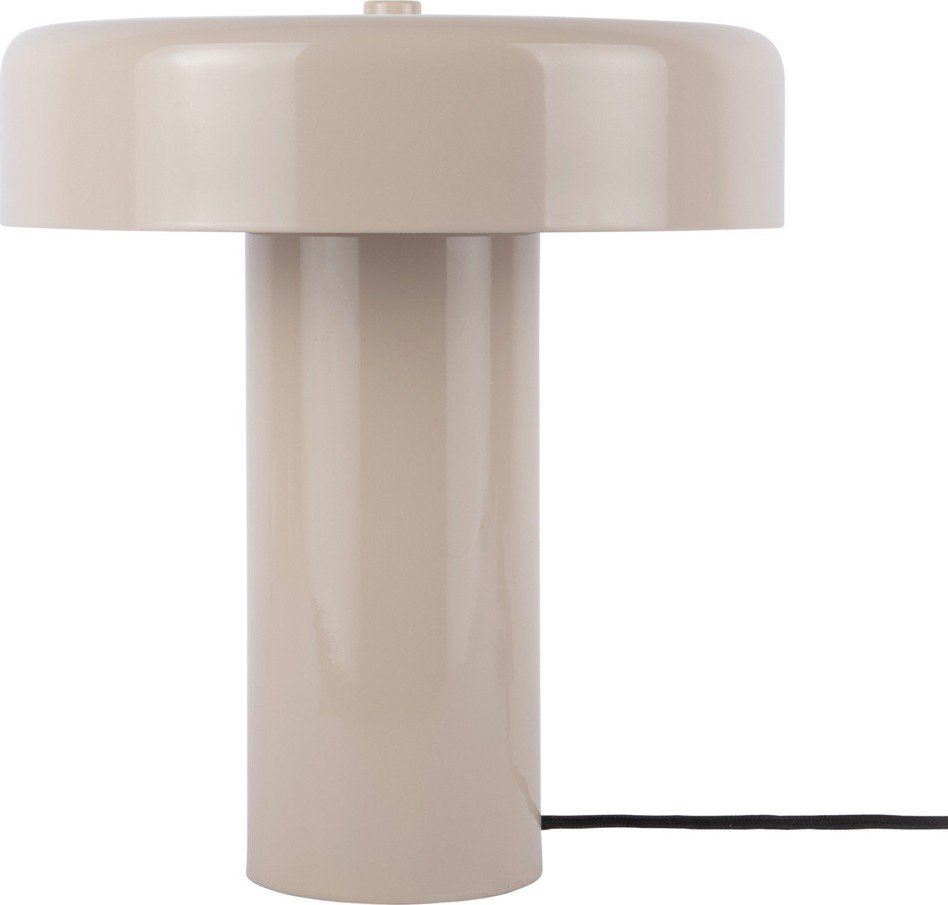 Béžová kovová stolní lampa (výška 26 cm) Riqueza Palo – Leitmotiv Leitmotiv
