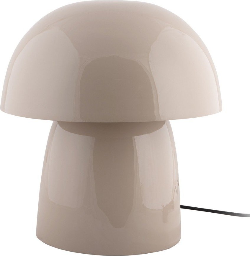 Béžová kovová stolní lampa (výška 34 cm) Masivo Seta – Leitmotiv Leitmotiv