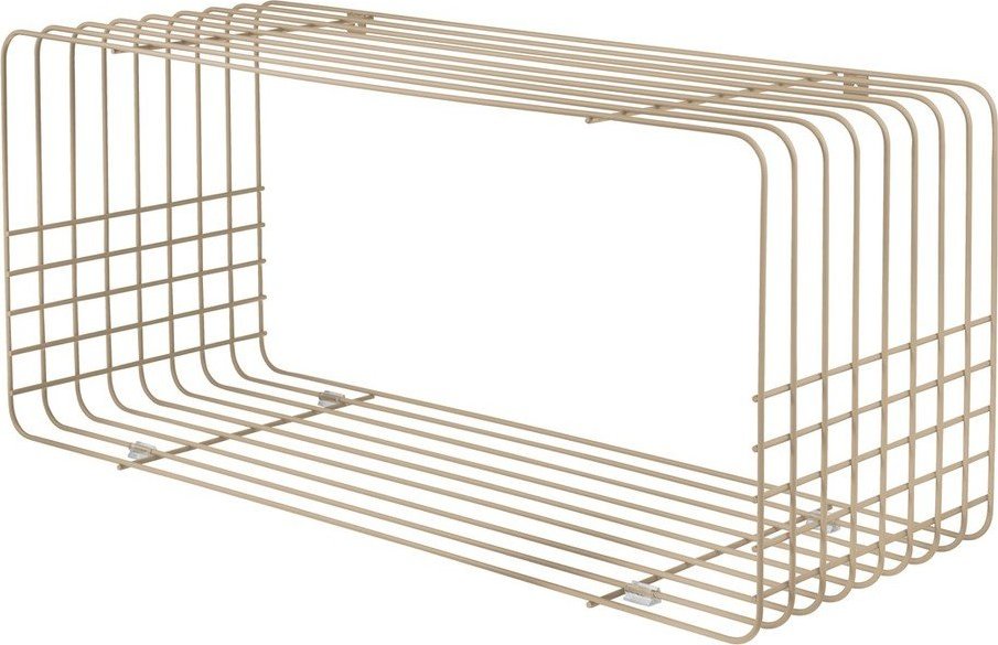 Béžová patrová kovová police 70 cm Wire – Mette Ditmer Denmark Mette Ditmer Denmark