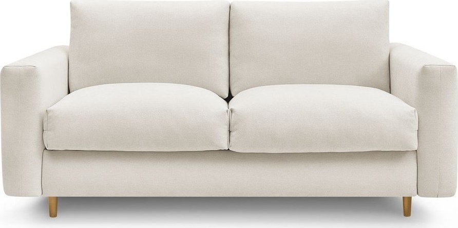 Béžová pohovka na každodenní spaní/rozkládací 220 cm Cocoone – Bobochic Paris Bobochic Paris