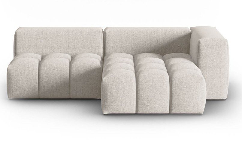 Béžová rohová pohovka (pravý roh/s lenoškou) Verona – Cosmopolitan Design Cosmopolitan design