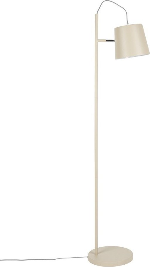 Béžová stojací lampa s kovovým stínidlem (výška 150 cm) Buckle – Zuiver Zuiver