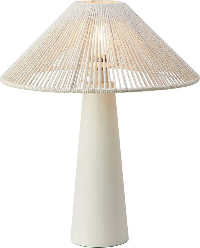 Béžová stolní lampa s textilním stínidlem (výška 50 cm) Favoro – Markslöjd Markslöjd