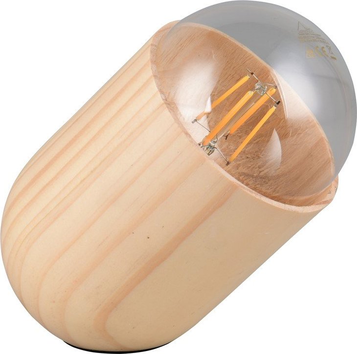 Béžová stolní lampa (výška 13