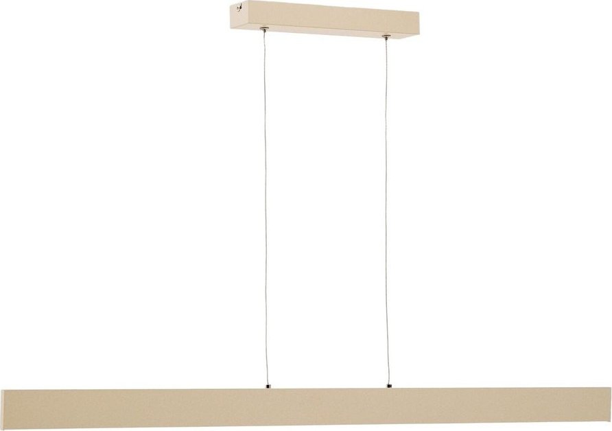 Béžové LED závěsné svítidlo s kovovým stínidlem Boadella – Kave Home Kave Home