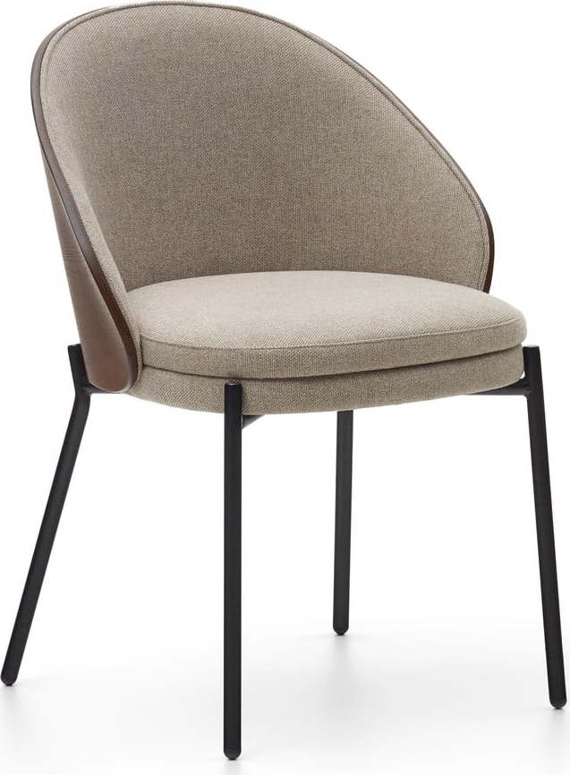 Béžové čalouněné jídelní křeslo Eamy – Kave Home Kave Home