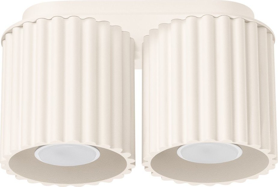 Béžové kovové bodové svítidlo 10x21 cm Zora – Sollux Sollux