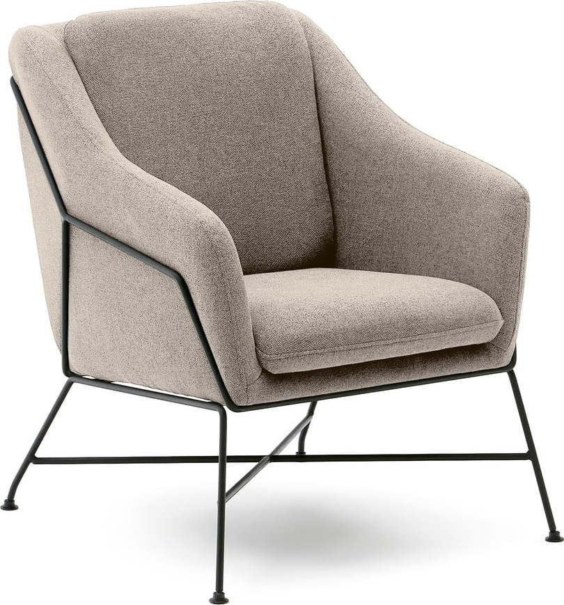 Béžové křeslo Brida – Kave Home Kave Home