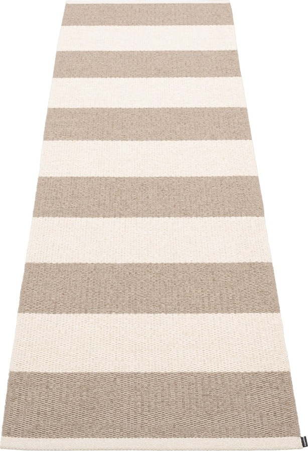 Béžovo-krémový vnitřní a venkovní běhoun 70x225 cm Bob Mud Vanilla – Pappelina Pappelina