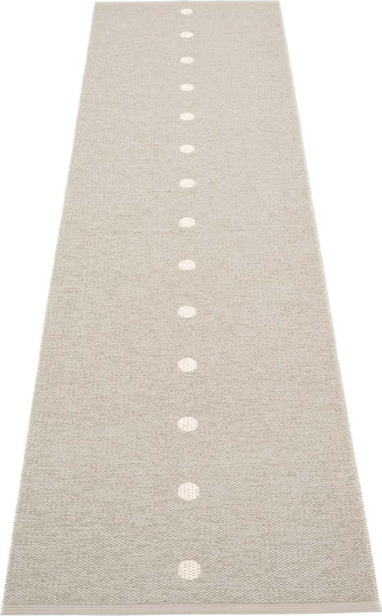 Béžovo-krémový vnitřní a venkovní běhoun 70x280 cm Peg Linen Vanilla – Pappelina Pappelina