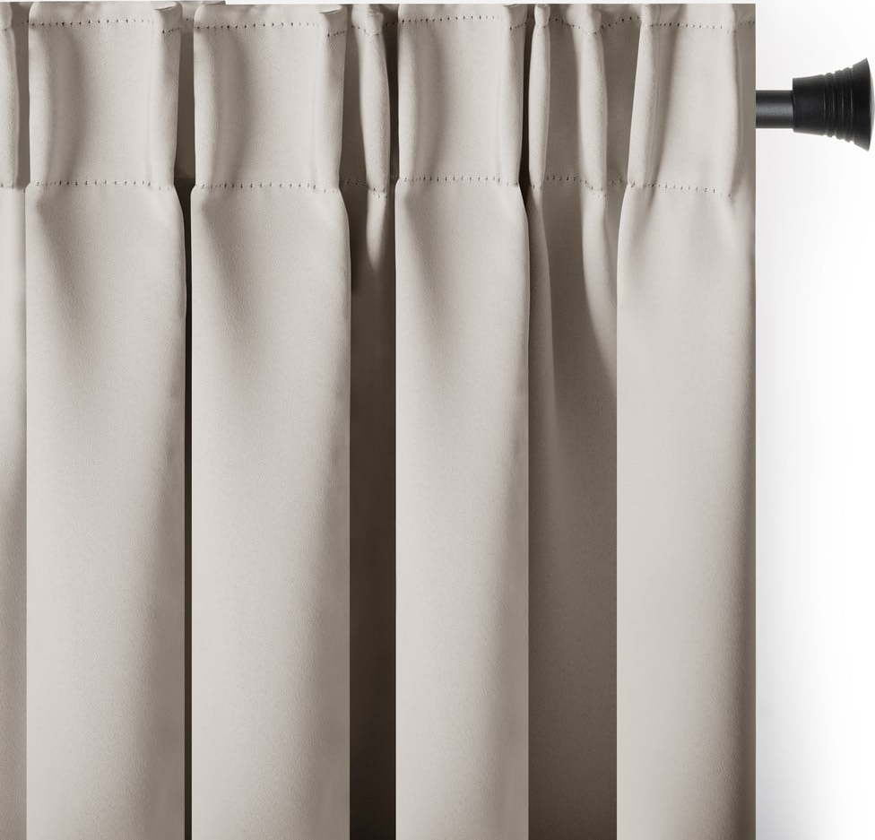 Béžový dimout závěs 140x270 cm Kierra – Restilo Restilo