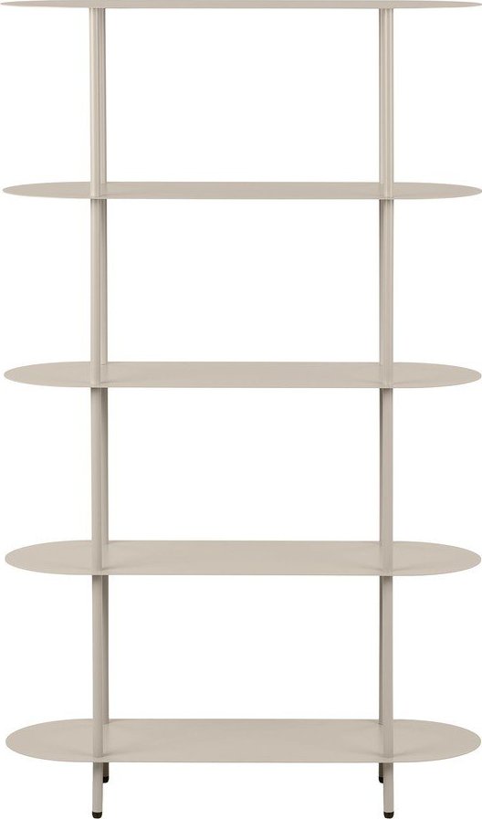 Béžový kovový regál 90x150x31 cm Rieti – House Nordic House Nordic
