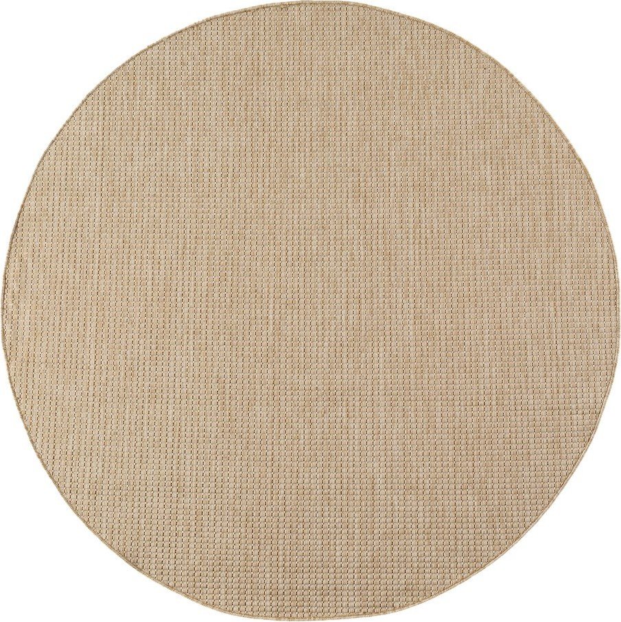 Béžový kulatý vnitřní a venkovní koberec ø 160 cm Mira 1450 – Ayyildiz Carpets Ayyildiz Carpets