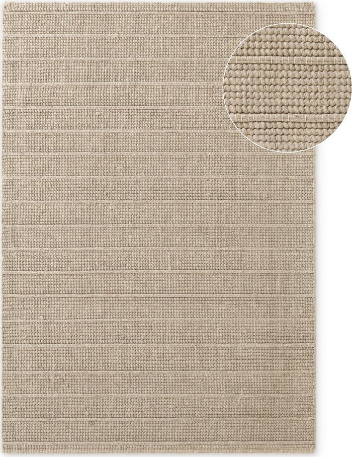 Béžový ručně tkaný vlněný koberec 120x170 cm Camden Parker – Ted Baker Ted Baker