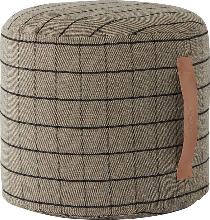 Béžový sedací vak Grid – OYOY Living Design Oyoy Living Design