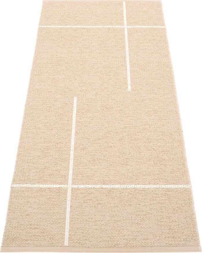 Béžový vnitřní a venkovní běhoun 70x180 cm Fred Beige – Pappelina Pappelina