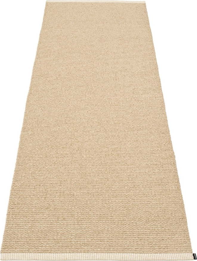 Béžový vnitřní a venkovní běhoun 70x200 cm Mono Light Nougat – Pappelina Pappelina