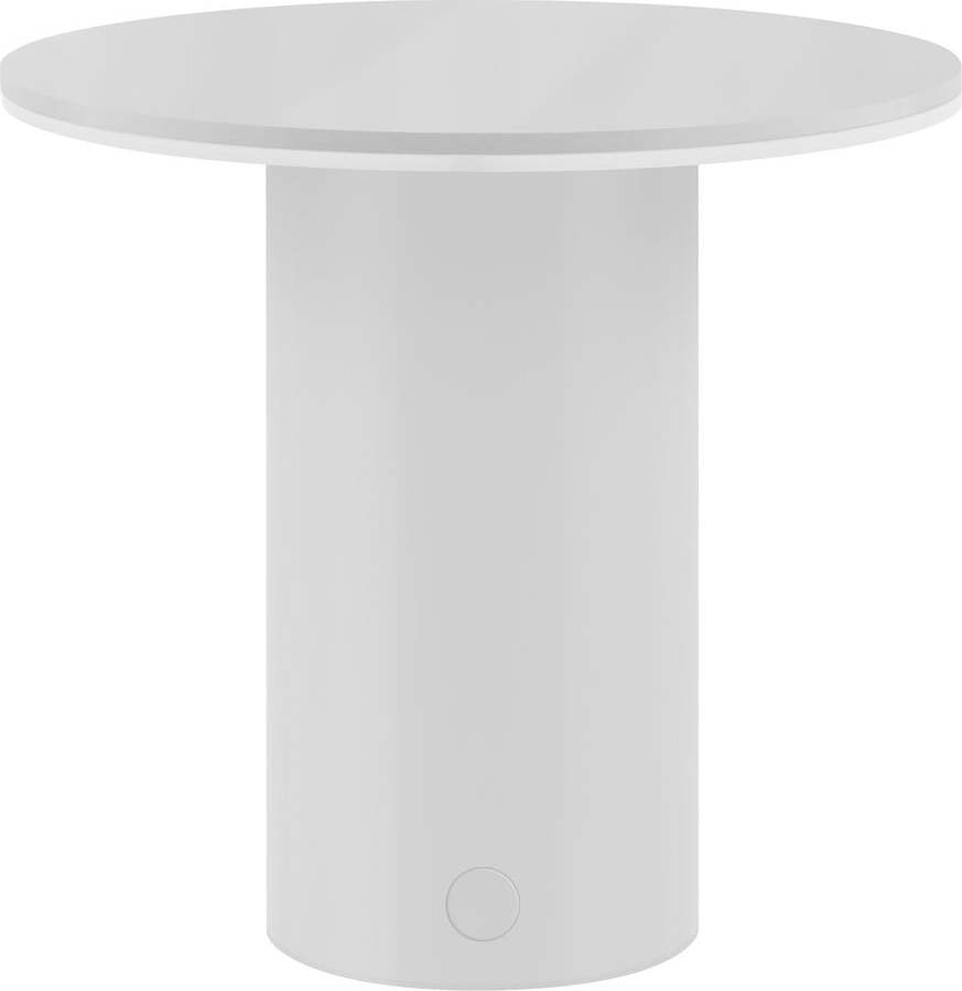 Bílá LED stmívatelná stolní lampa (výška 18 cm) Fungo – Remember Remember