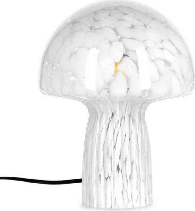 Bílá stolní lampa (výška 25