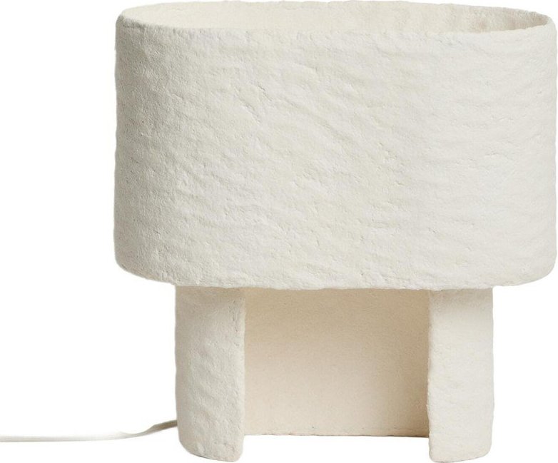 Bílá stolní lampa (výška 37
