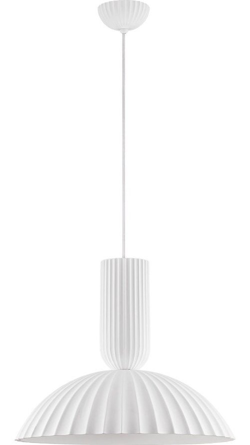 Bílé kamenné závěsné svítidlo ø 50 cm Ammos – Nova Luce Nova Luce