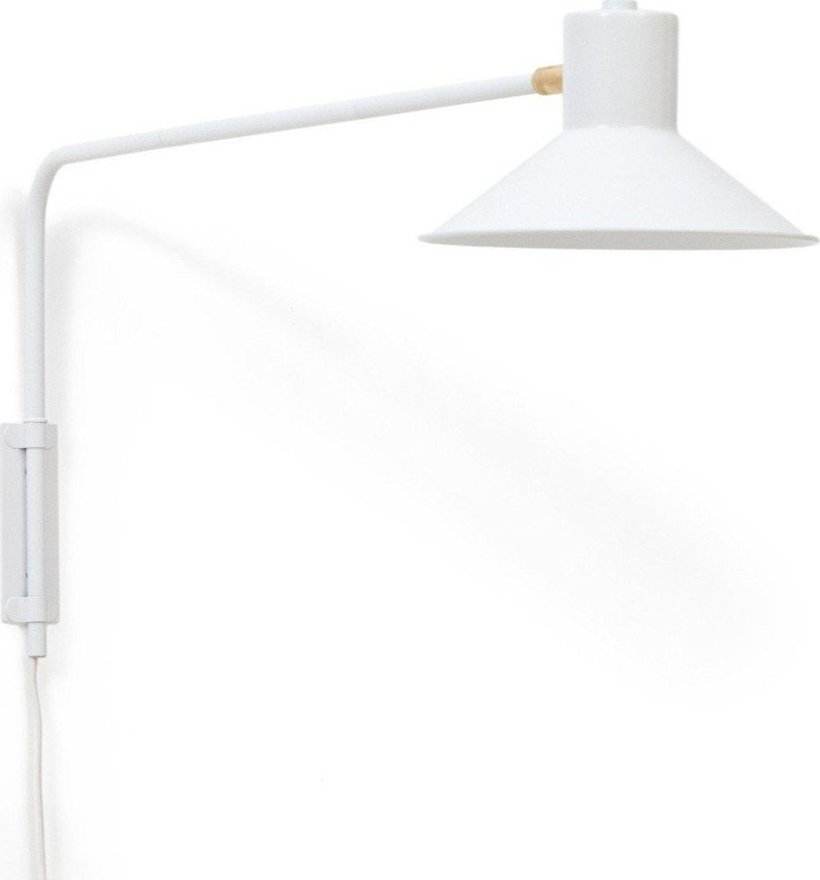 Bílé nástěnné svítidlo ø 20 cm Aria – Kave Home Kave Home