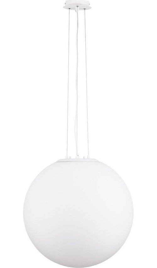 Bílé skleněné závěsné svítidlo ø 50 cm Nevoso – Nova Luce Nova Luce