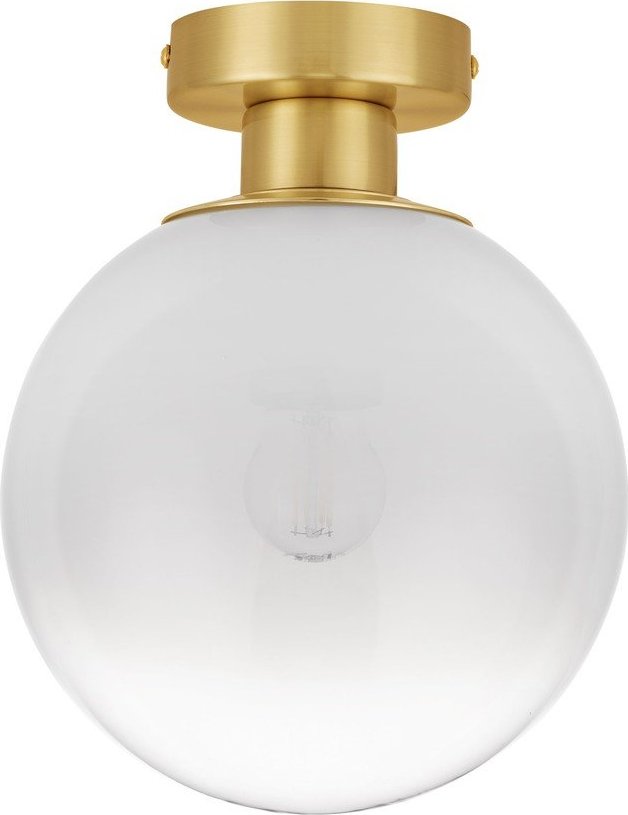 Bílé/ve zlaté barvě skleněné stropní svítidlo Vita – Nova Luce Nova Luce