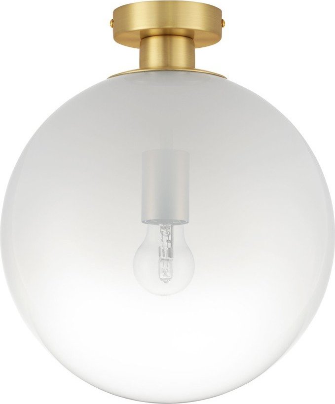 Bílé/ve zlaté barvě skleněné stropní svítidlo Vita – Nova Luce Nova Luce