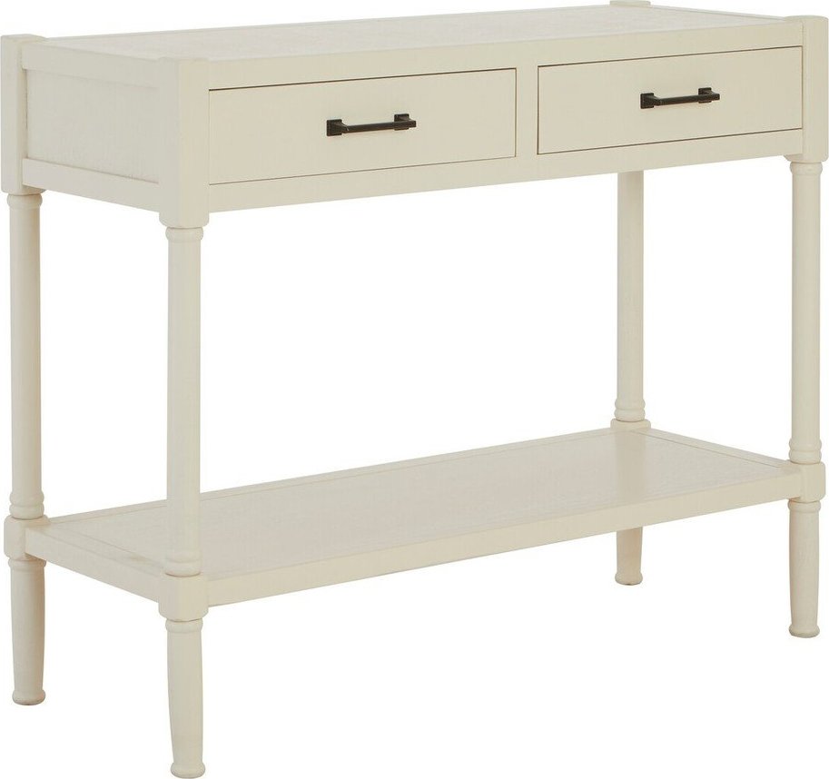 Bílý konzolový stolek z borovicového dřeva 35x91 cm Heritage – Premier Housewares Premier Housewares