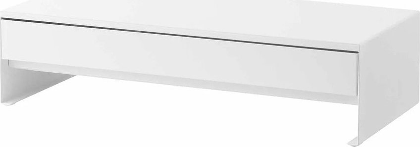 Bílý kovový stojan na monitor Tower – YAMAZAKI YAMAZAKI