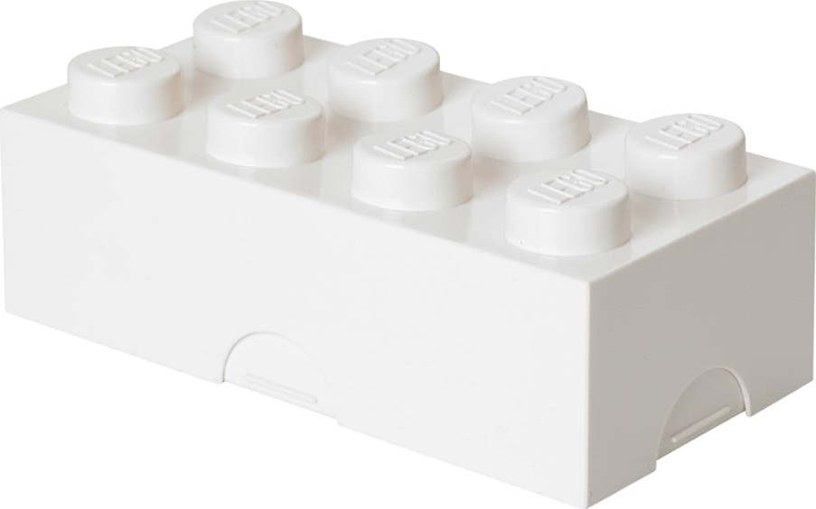 Bílý plastový dětský úložný box 20x10x7 cm – LEGO® LEGO