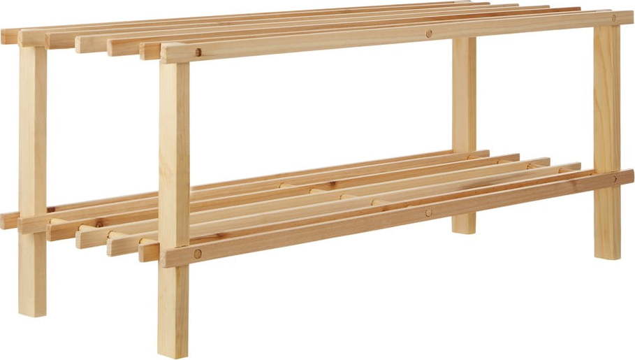 Botník z jedlového dřeva ve světle přírodní barvě 74x30x27 cm Parker – Premier Housewares Premier Housewares