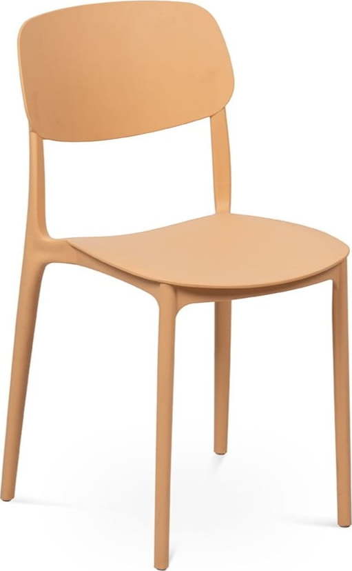 Broskvová plastová zahradní židle Hébé – Bonami Essentials Bonami Essentials