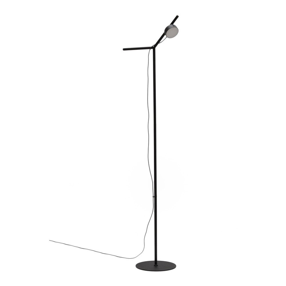 Černá LED stmívatelná stojací lampa (výška 160 cm) Orey – Kave Home Kave Home