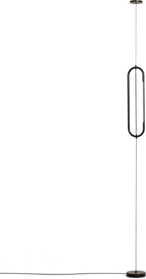 Černá LED stojací lampa (výška 300 cm) Bow – Kave Home Kave Home