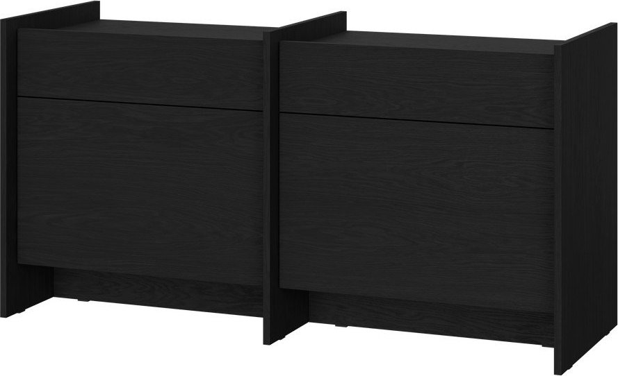 Černá komoda 146x76x51 cm Hido – noo.ma NOO.MA