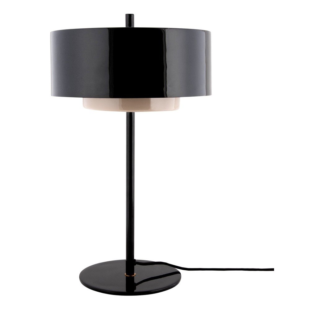Černá kovová stolní lampa (výška 50 cm) Grato Anillo – Leitmotiv Leitmotiv
