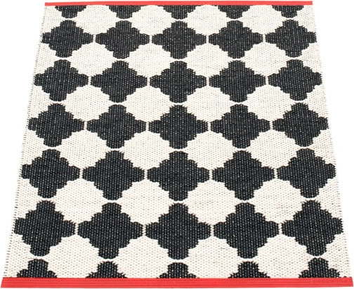Černo-bílý vnitřní a venkovní koberec 70x90 cm Marre Black Coral – Pappelina Pappelina