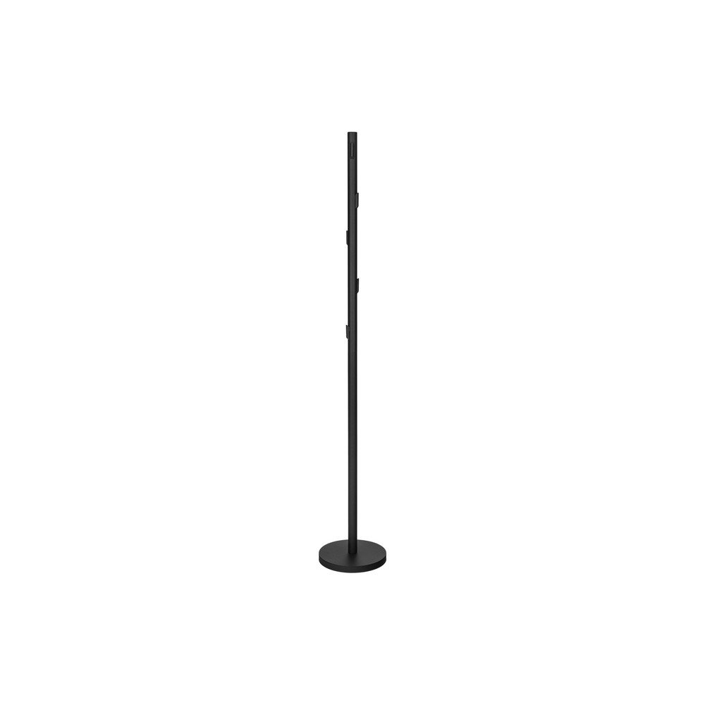 Černý kovový věšák ø 25x183 cm Yuko – noo.ma NOO.MA