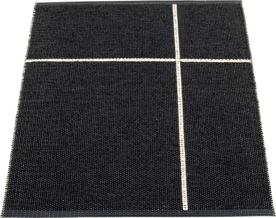 Černý vnitřní a venkovní koberec 70x90 cm Fred Black – Pappelina Pappelina