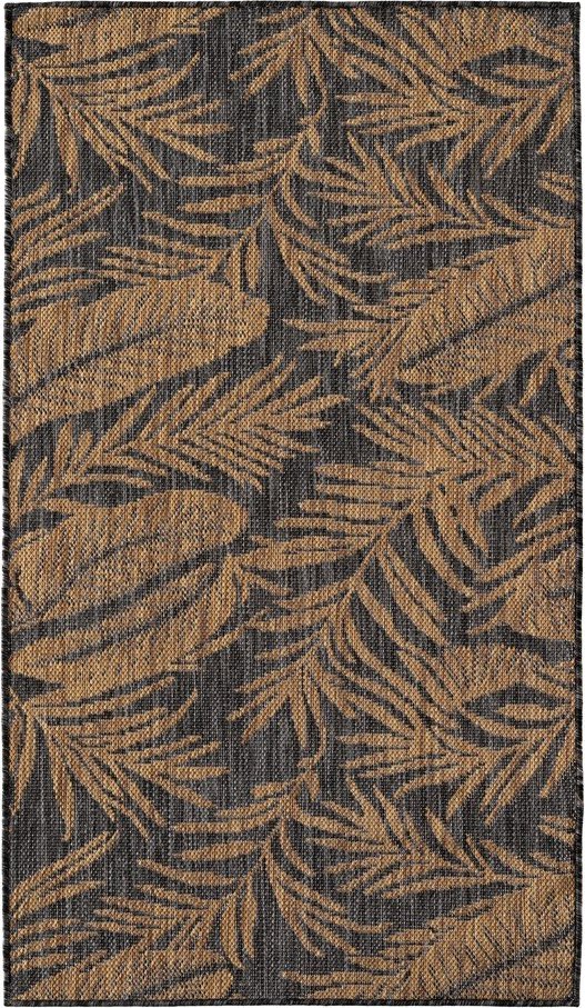 Černý/hnědý vnitřní a venkovní koberec 80x150 cm Mira 1451 – Ayyildiz Carpets Ayyildiz Carpets