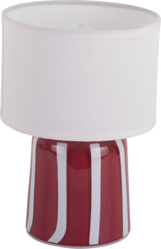 Červená kovová LED stolní lampa (výška 20 cm) Verano LED – Leitmotiv Leitmotiv
