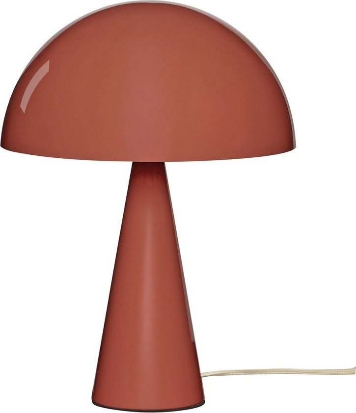 Červená stolní lampa (výška 34 cm) Mush – Hübsch Hübsch