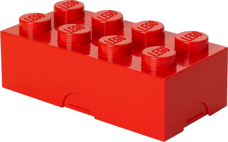 Červený plastový dětský úložný box 20x10x7 cm – LEGO® LEGO