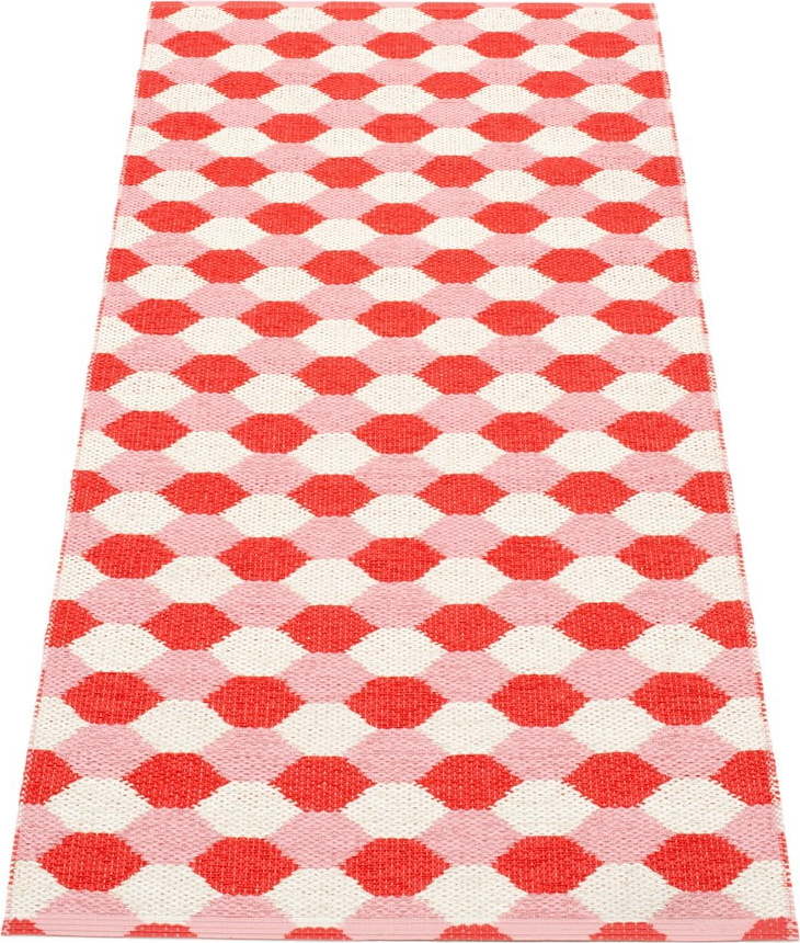 Červený vnitřní a venkovní běhoun 70x160 cm Dana Coral – Pappelina Pappelina