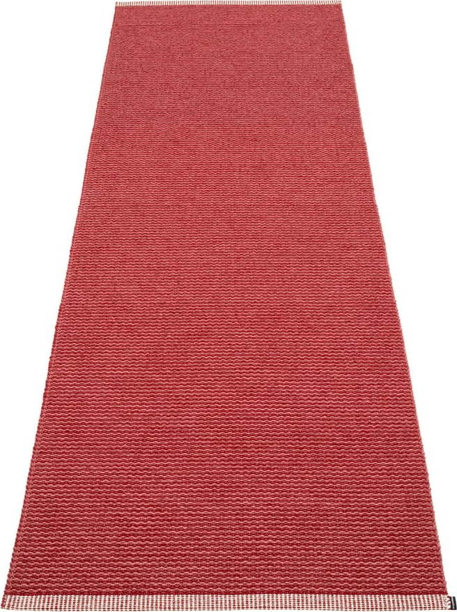 Červený vnitřní a venkovní běhoun 70x200 cm Mono Blush – Pappelina Pappelina