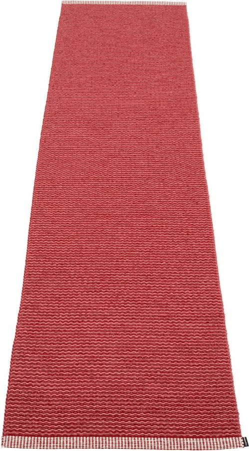 Červený vnitřní a venkovní běhoun 70x300 cm Mono Blush – Pappelina Pappelina
