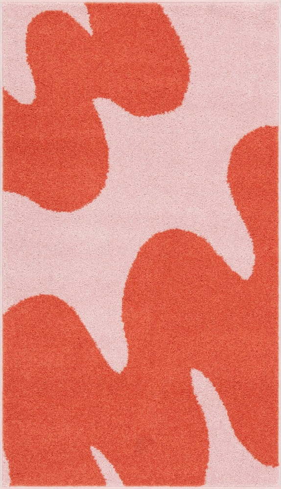 Červený/růžový dětský koberec 80x150 cm Hugsy Coral – FD FD